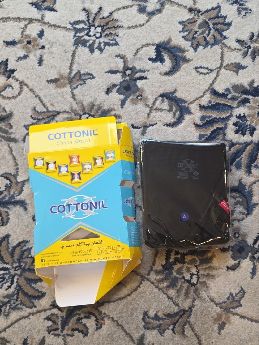 Classic Cottonil V-Neck, Egyptian Cotto, Undershirt - Lightweight Comfort